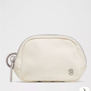 Lululemon Ivory Everywhere Belt Bag Nano Pouch NWT Festival Errands Athletic NEW